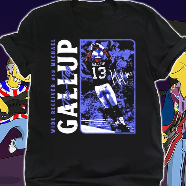 Michael Gallup Dallas Football signature shirt shirt