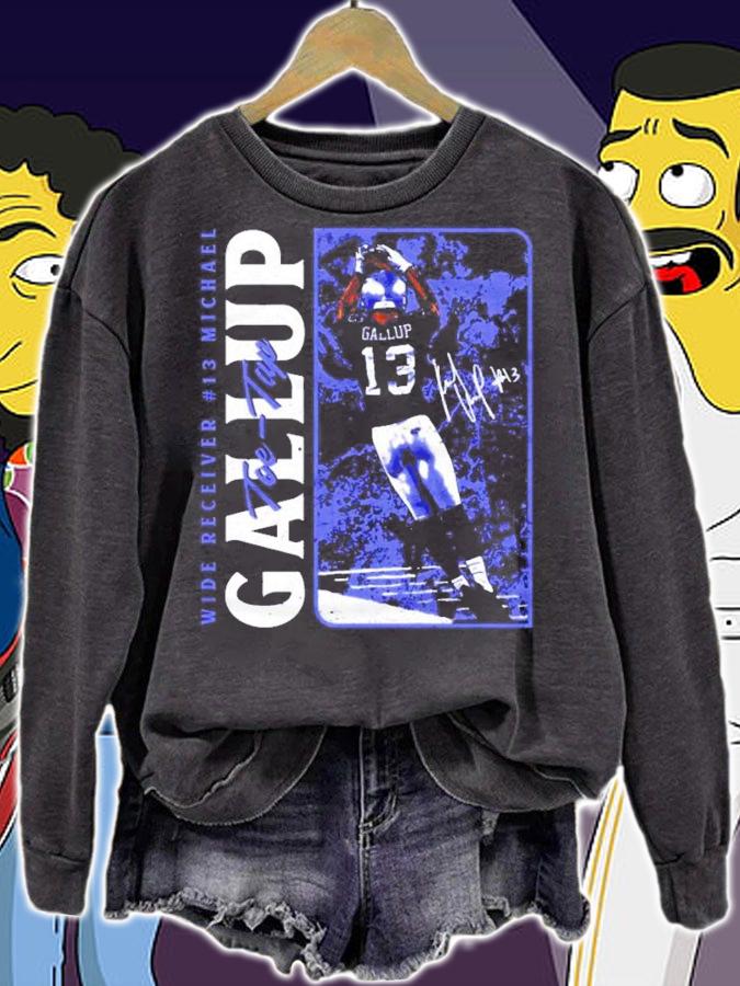 Michael Gallup Dallas Football signature shirt sweatshirt