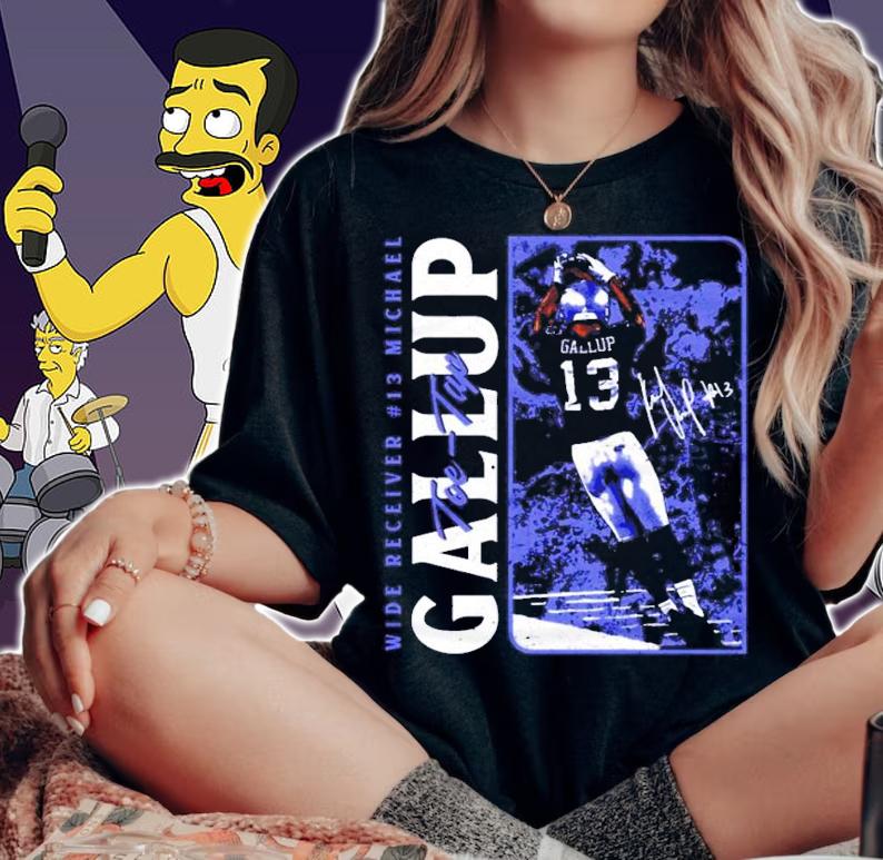 Michael Gallup Dallas Football signature shirt woman shirt