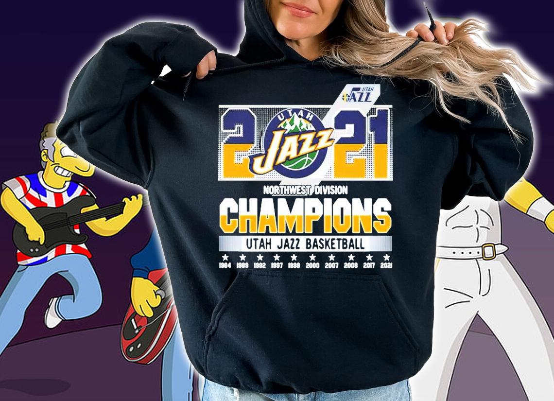 Northwest Division Champions Utah Jazz Baseball shirt hoodie