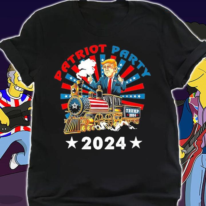 Patriot Party Trump 2024 T-Shirt