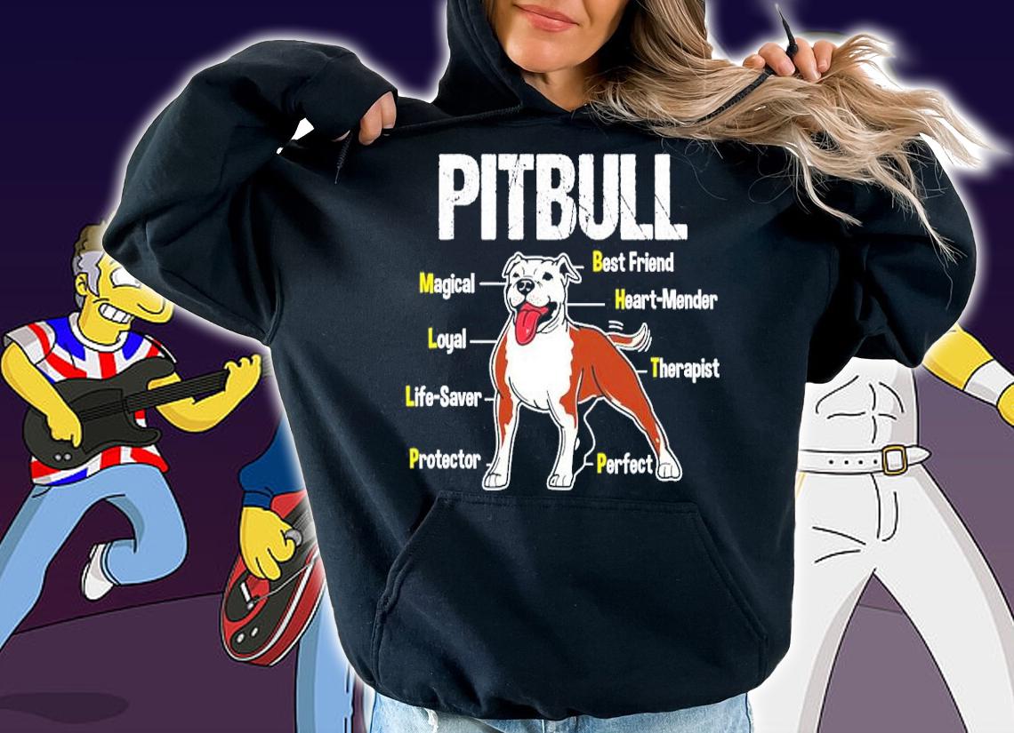 Pitbull magical loyal lifesaver shirt hoodie