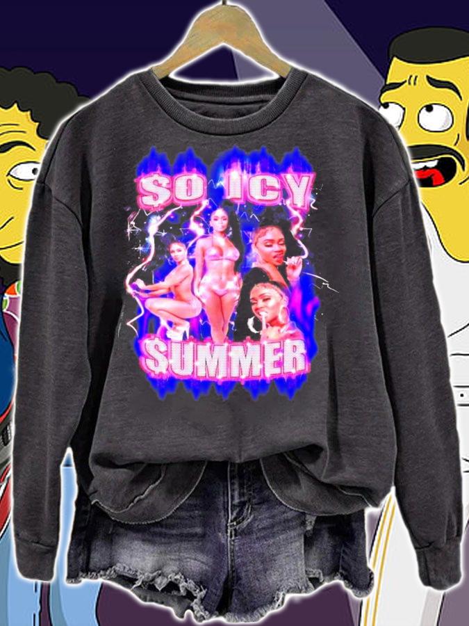 Saweetie So Icy Summer Retro Style shirt