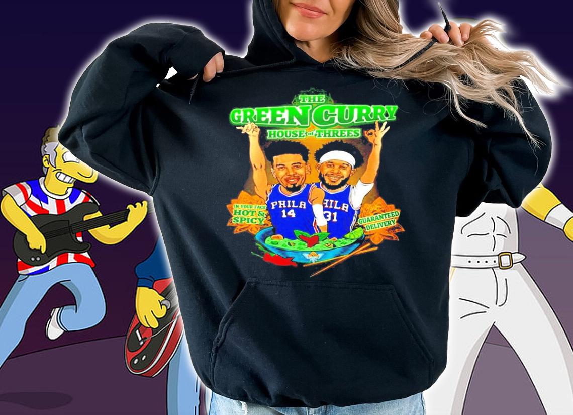 The Green Curry house of threes shirt