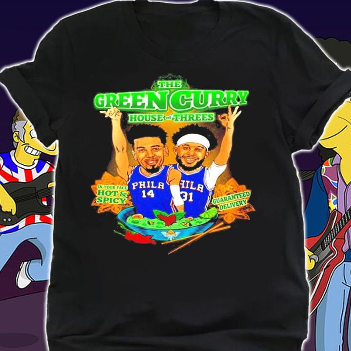 The Green Curry house of threes shirt