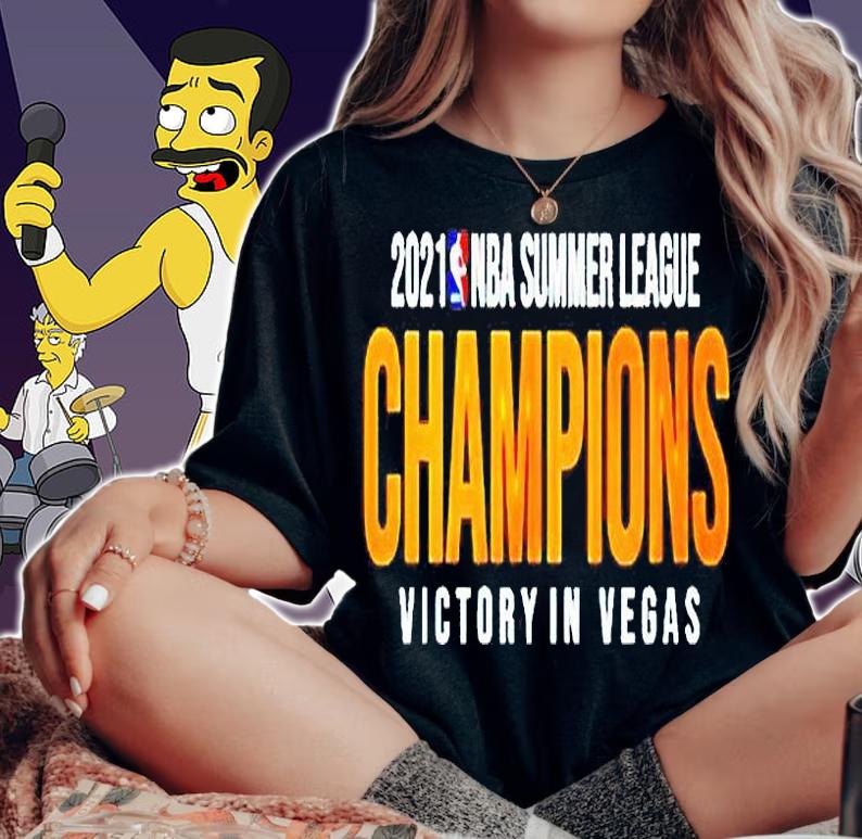 2021 NBA summer league champions victory in Vegas T-shirt woman shirt