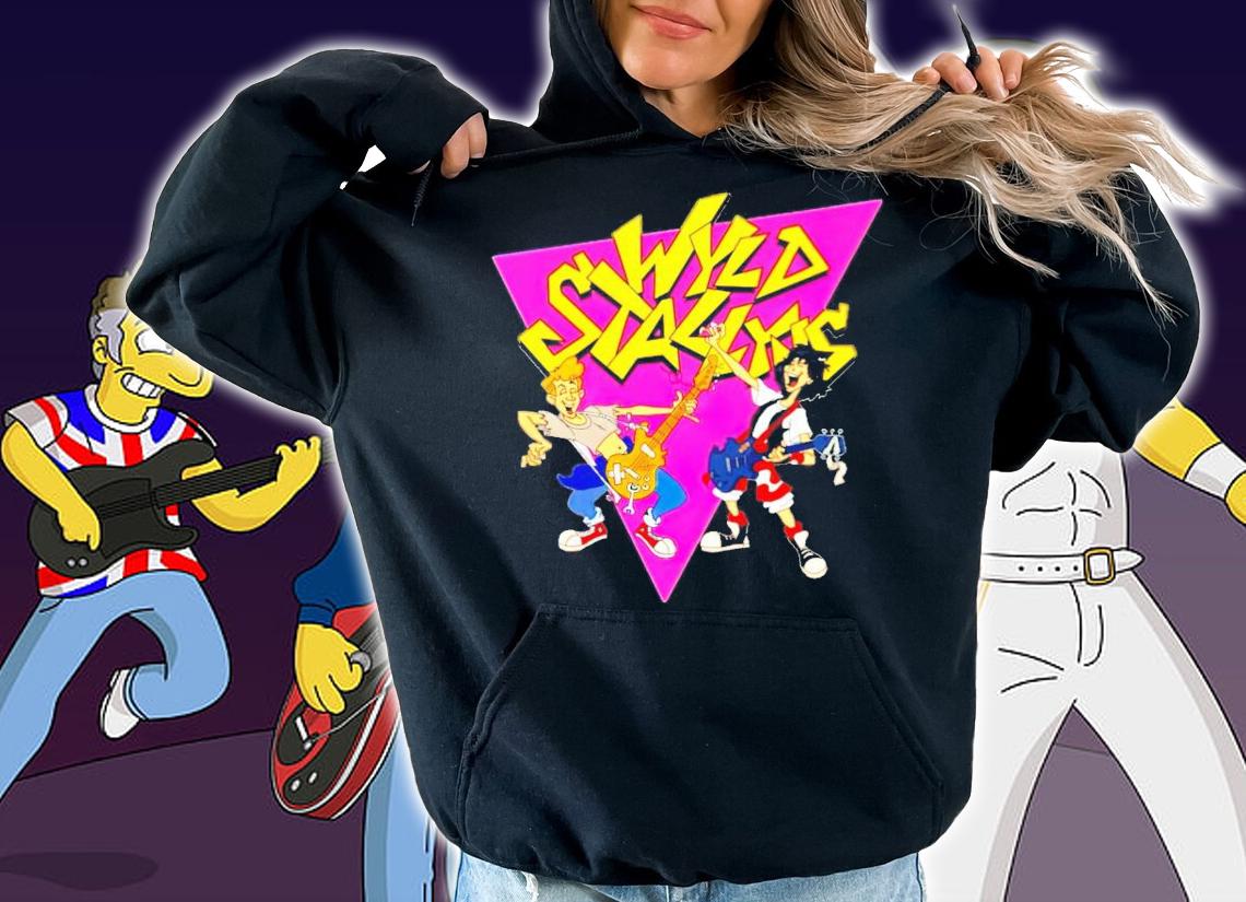 Bill and Ted's Wyld Stallyns shirt hoodie