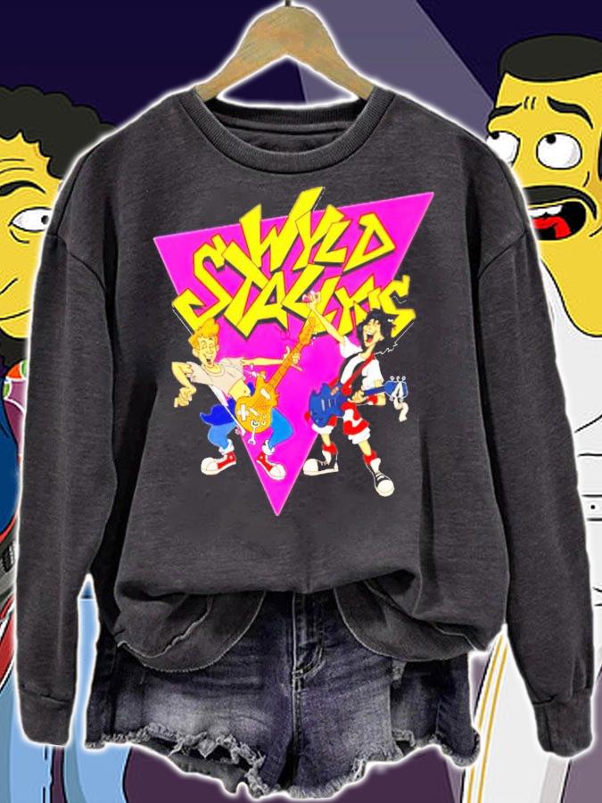Bill and Ted's Wyld Stallyns shirt sweatshirt