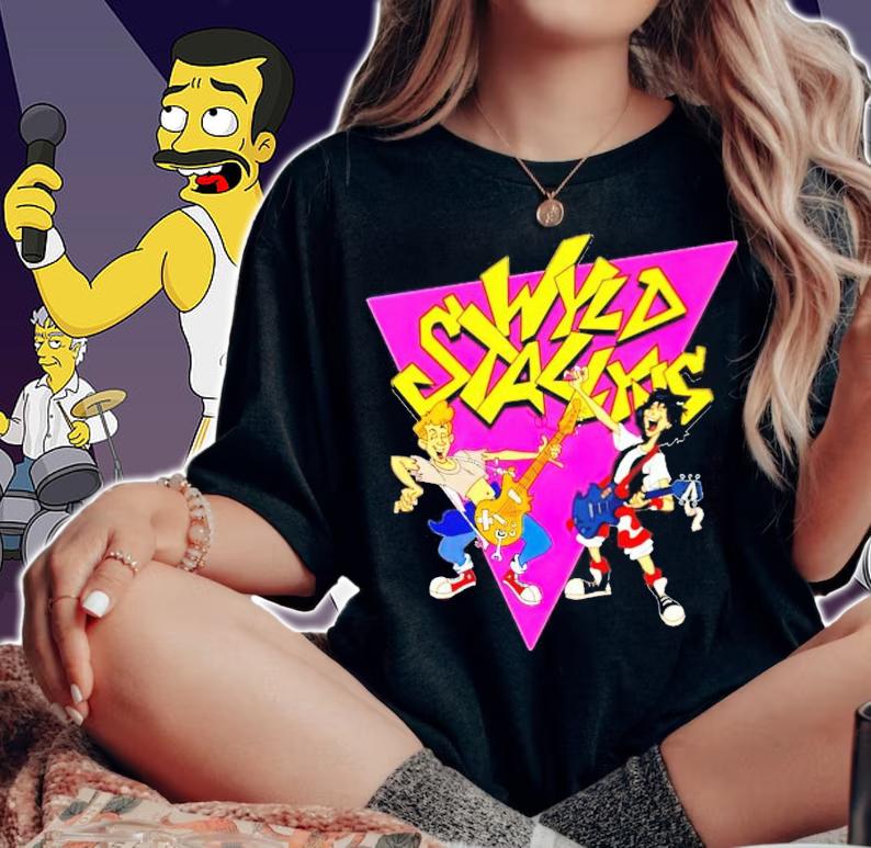 Bill and Ted's Wyld Stallyns shirt woman shirt