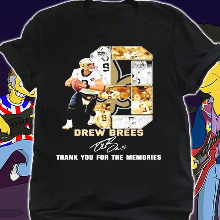 Drew Brees New Orleans Saints signature shirt shirt