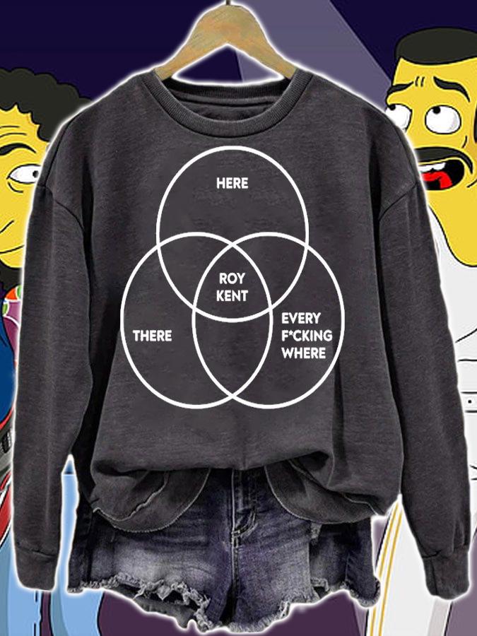 Here There Roy Kent Every Fucking Where T-Shirt sweatshirt