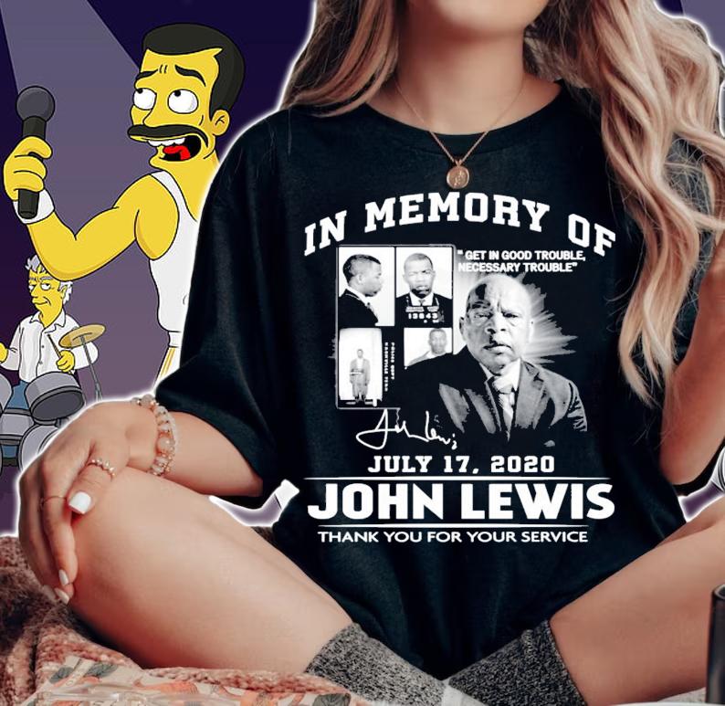 In memory of John Lewis signature t-shirt