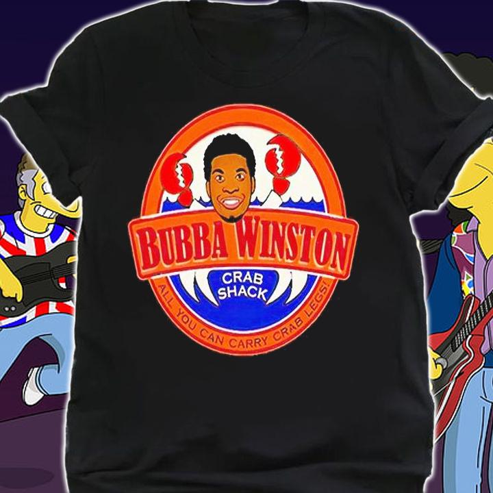 Jameis Winston Bubba Winston Crab Shack all You can carry crab legs T-shirt