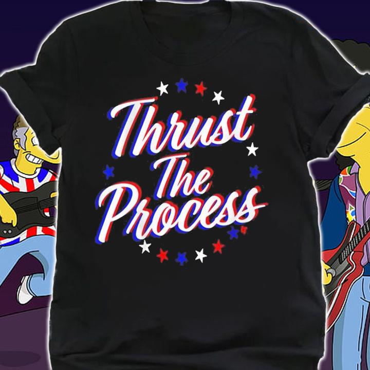 Men's Thrust the Process Philadelphia Basketball shirt