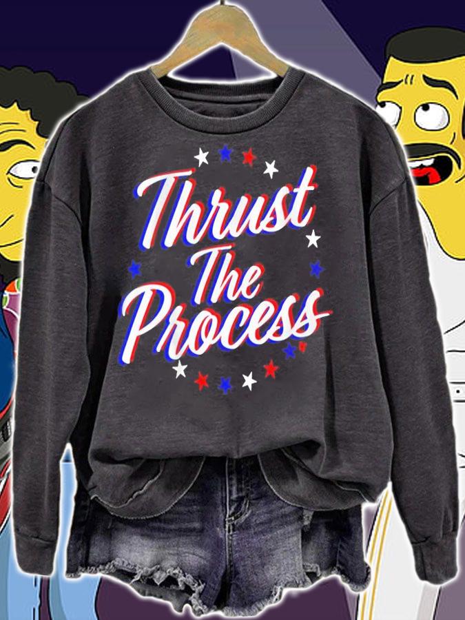 Men's Thrust the Process Philadelphia Basketball shirt