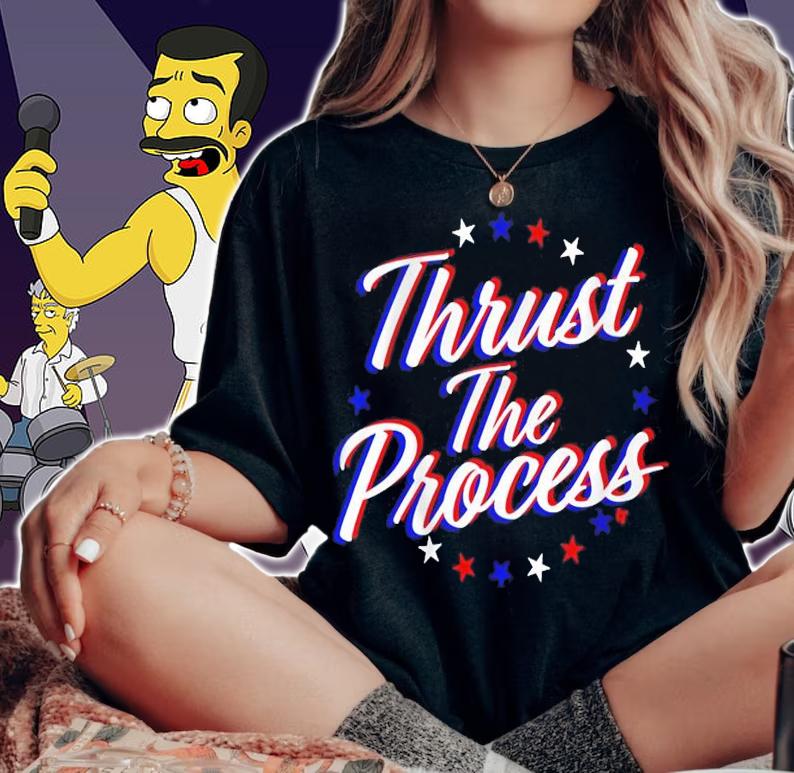 Men's Thrust the Process Philadelphia Basketball shirt