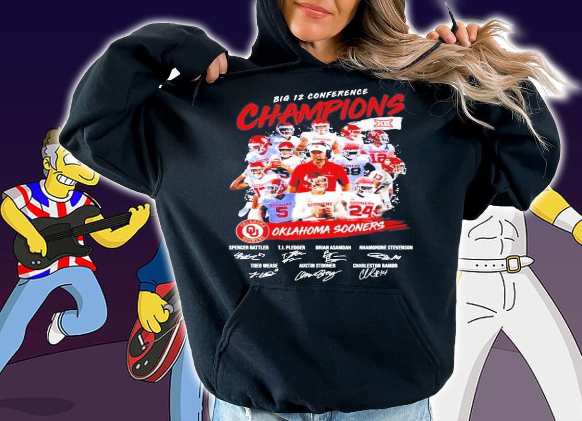 Oklahoma Sooners big 12 conference Champions shirt