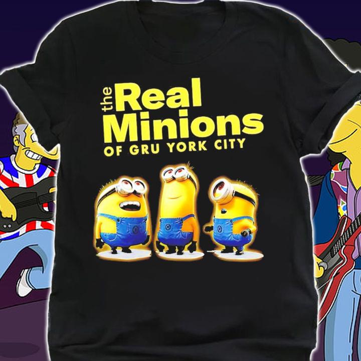 The real Minions of gru york city shirt shirt