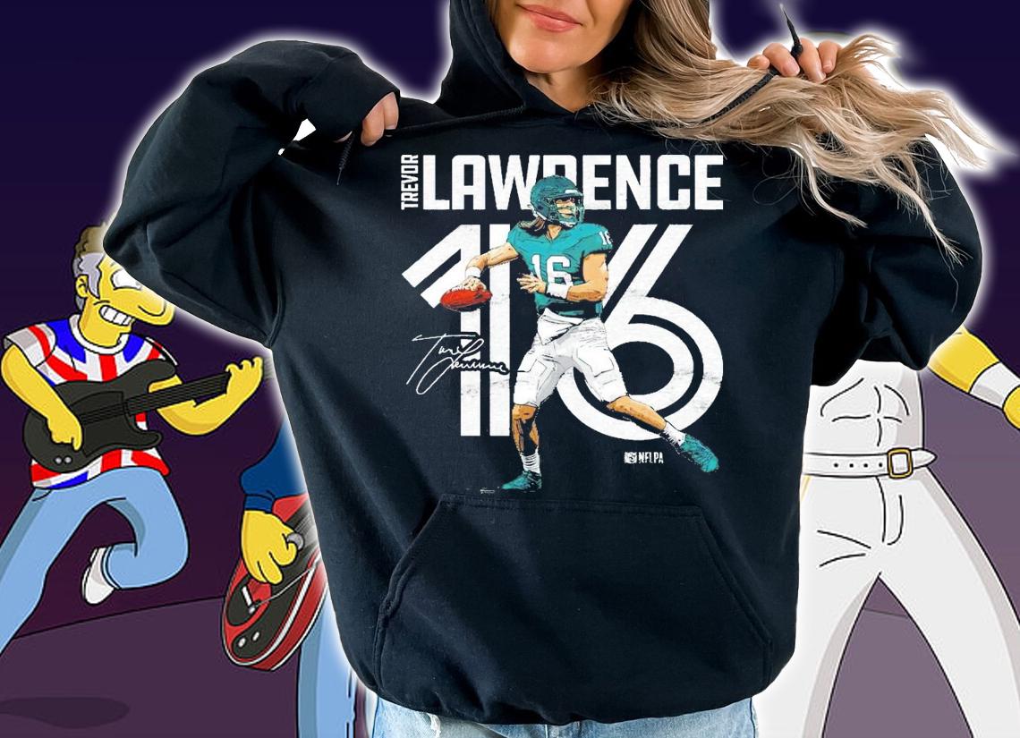 Trevor Lawrence Jacksonville Football signature shirt hoodie
