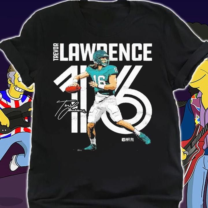 Trevor Lawrence Jacksonville Football signature shirt shirt