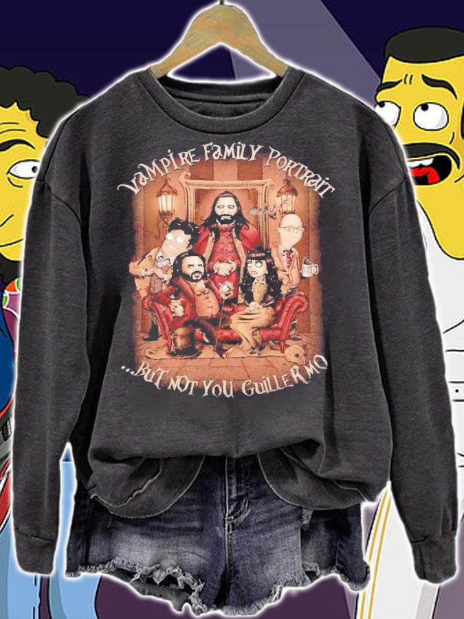 Vampire Family Portrait But Not You Guillermo Shirt