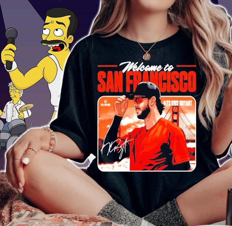 Welcome To San Francisco Kris Bryant signature shirt woman shirt