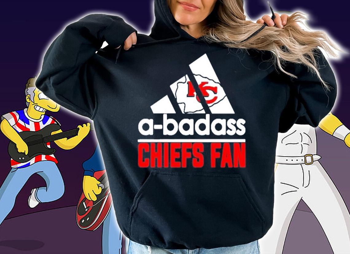NFL Kansas City Chiefs A-badass Chiefs fan Adidas shirt