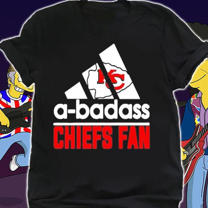 NFL Kansas City Chiefs A-badass Chiefs fan Adidas shirt