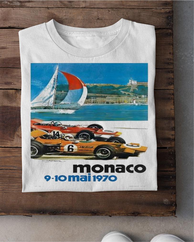 1970 Monaco Grand Prix racing shirt shirt