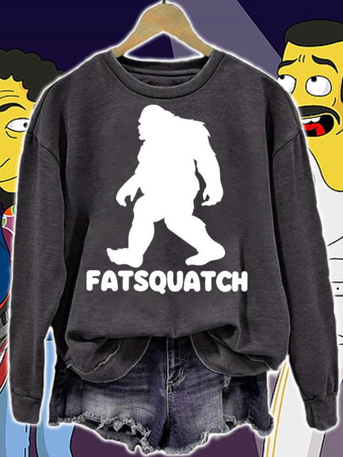 Bigfoot Fatsquatch t-shirt sweatshirt