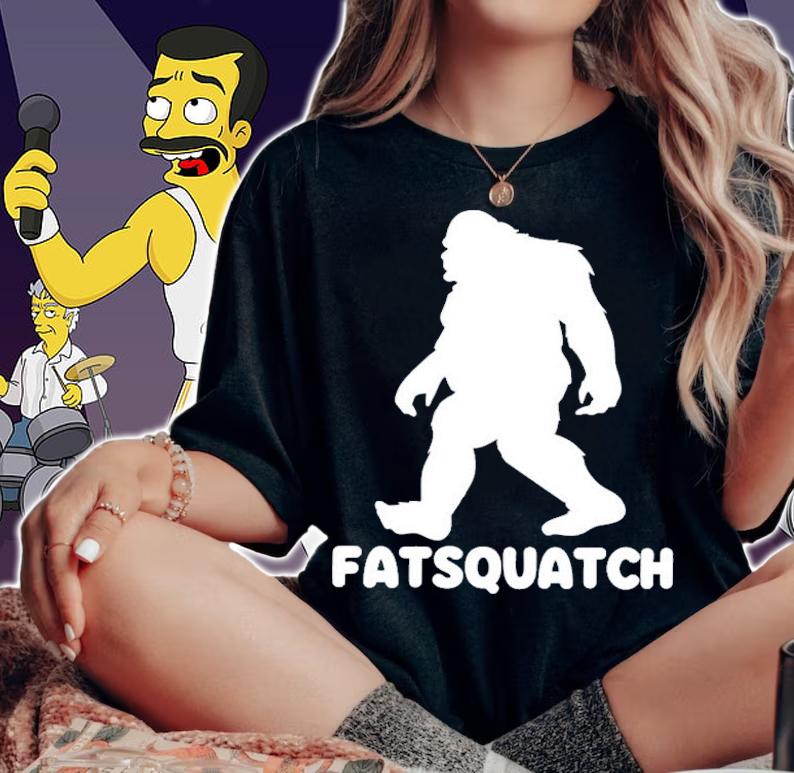 Bigfoot Fatsquatch t-shirt woman shirt