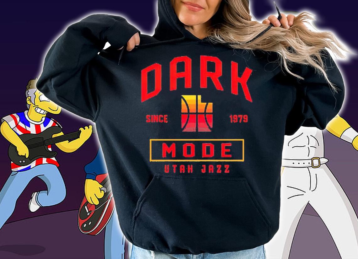 Utah Jazz comfy elok dark mode 1979 shirt
