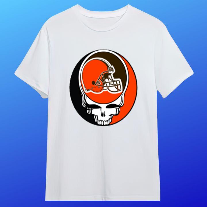 Cleveland Browns Grateful Dead Steal Your Face T-Shirt – Limited Edition!