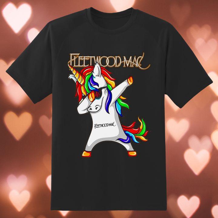 Personalized Dabbing Unicorn Fleetwood Mac T-Shirt