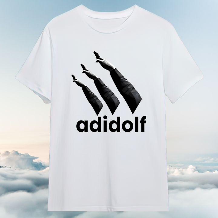 Adidolf Parody Adidas Logo T-Shirt