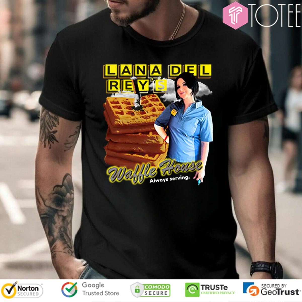 Lana Del Rey X Waffle House Always Serving T-Shirt