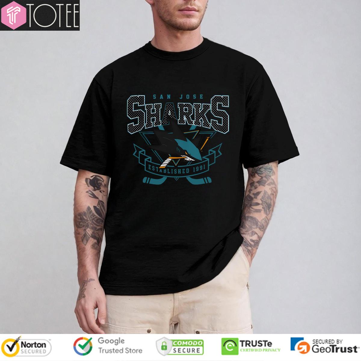 San Jose Sharks Starter Team Logo Graphic Shirt