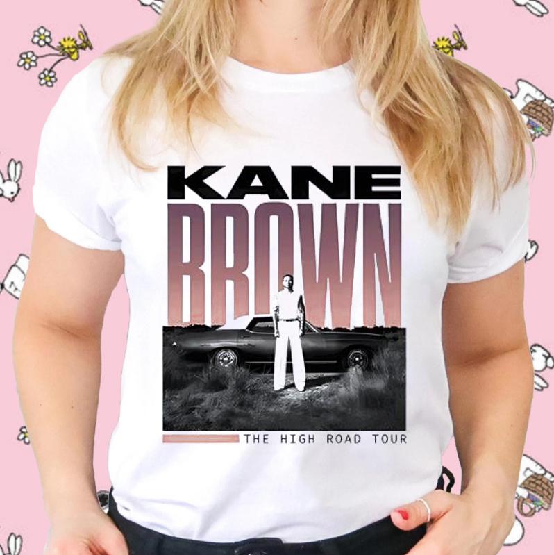 Kane Brown The High Road Tour 2024 Official Concert T-Shirt