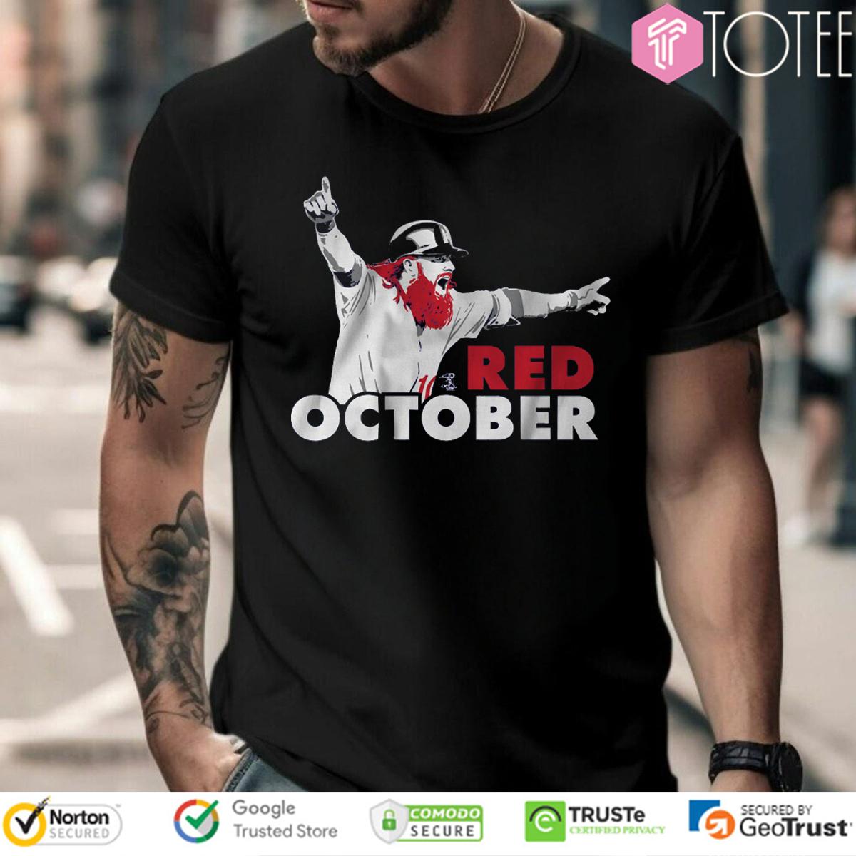 Justin Turner Red October Chicago Cubs T-Shirt