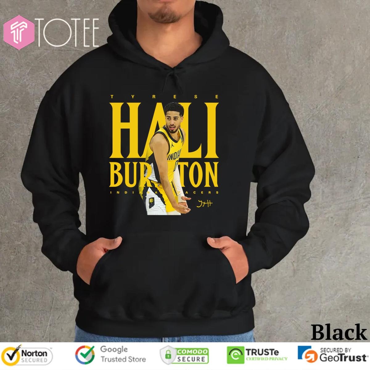 Tyrese Haliburton Big Balls Celebration Indiana Pacers Signature Hoodie